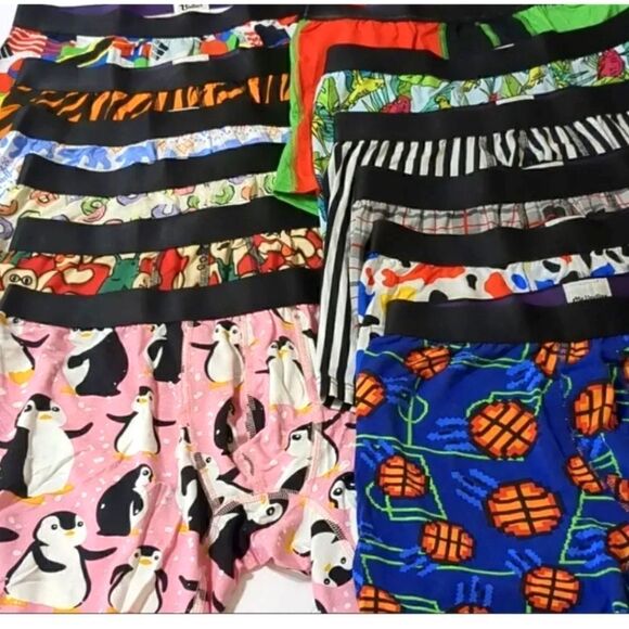 New MeUndies Lot of 4 Men's Medium Boxer Brief Underwear - Picture 1 of 5